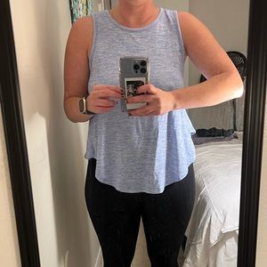 Light blue tank top